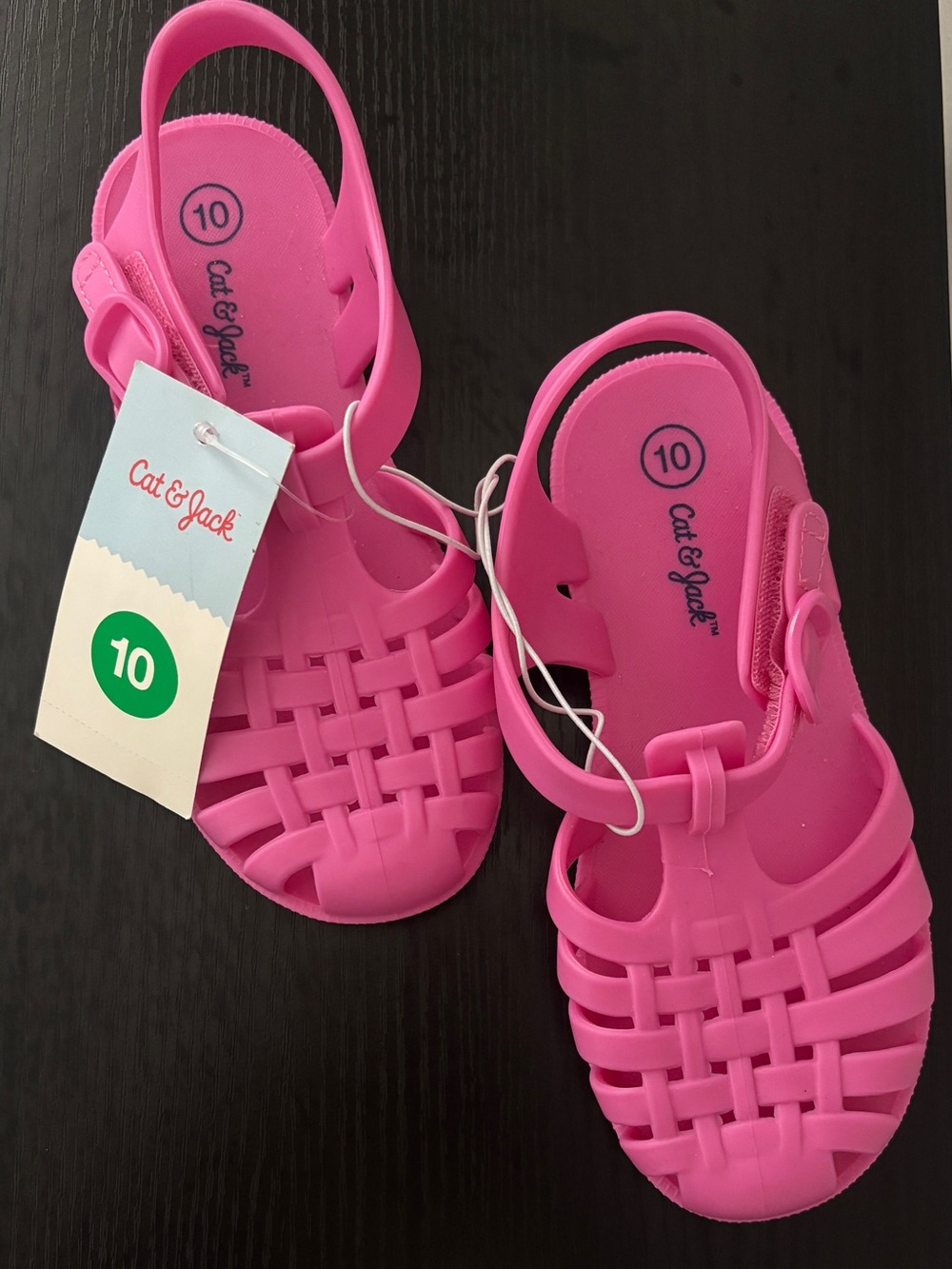 Girls Cat & Jack  Pink Jelly Sandals